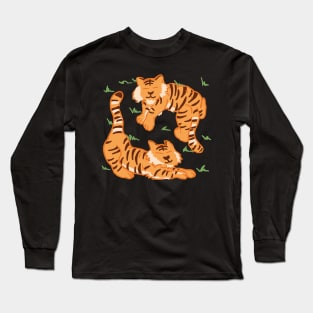 Happy tigers Long Sleeve T-Shirt